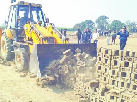 JCB fired brick kilns