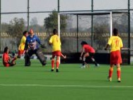 Haryana's players victory in Hyderabad 