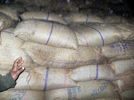 State Warehousing chaos in the wet wheat