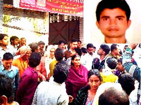 man murdered in a holy place in UP