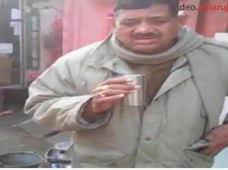 Bijnaur: Inspector takes bribe video.