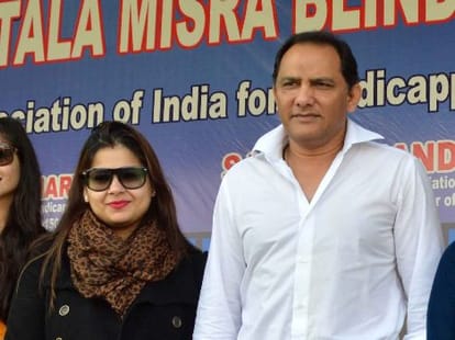 mohammad azharuddin in lucknow.