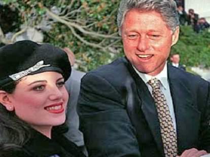 the love story of Monica Lewinsky and President Bill Clinton