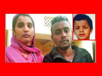mother kills four year old son in train and thrown him out of moving train