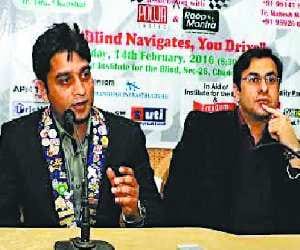 blind man rally in chandigarh on valentines day