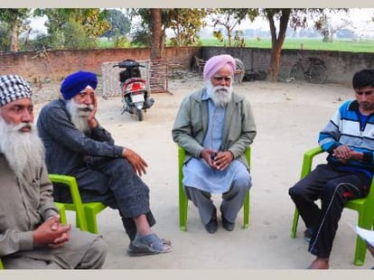 four died in an accident in karnal.