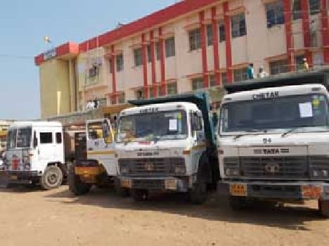 Ten vehicles were seized