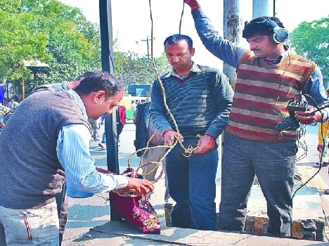 sensation after information of bomb on MG ROAD