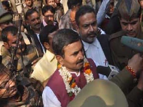 Amid tight security, the nomination of Brijesh and Annapurna