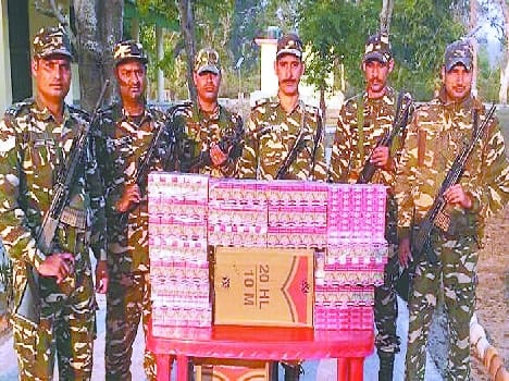 Nepali cigarettes seized