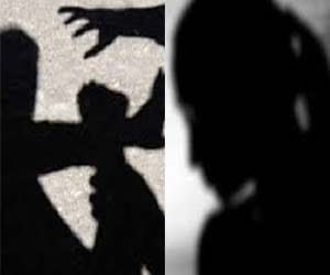After assaulting student cut hair, walked in village at ghazipur.