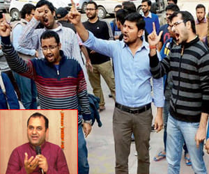 JNU: MPs complain of anti-state slogans, the case was registered