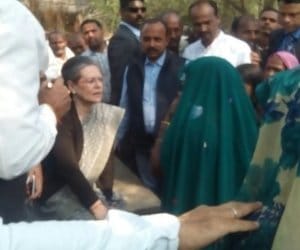 sonia gandhi on two days raebareli visit