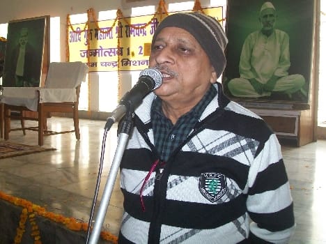 Lalaji Maharaj's followers descended birthday