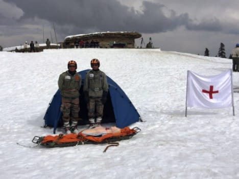 news stroy on high altitude warfare school gulmarg