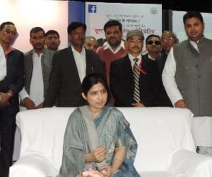 Dimple Yadav slams central govt.