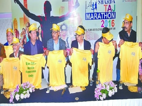 sharda taj mairathain will be held like mumbai mairathan