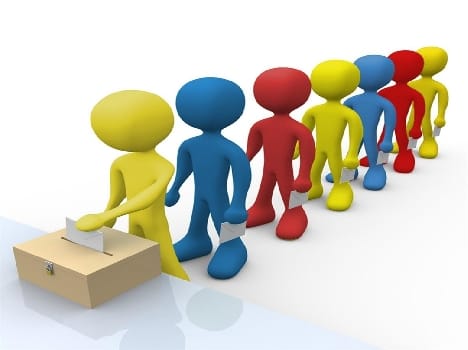 The first time the ink will not be on the finger of voters