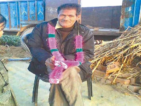 The farmer hanged