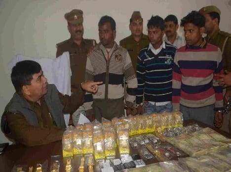police caught sambhal gang in theft