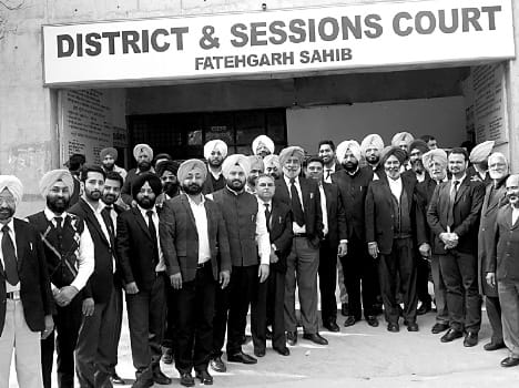 advocate, protest, fatehgarh sahib