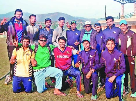 himachal oman t20 cricket match in nadaun stadium.