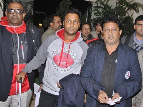 oman team arrived dharamshala to play t-20 world cup.