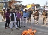 Hindu army blew Valentine's effigy