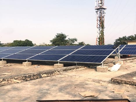 Solar plant 121 units on the first day