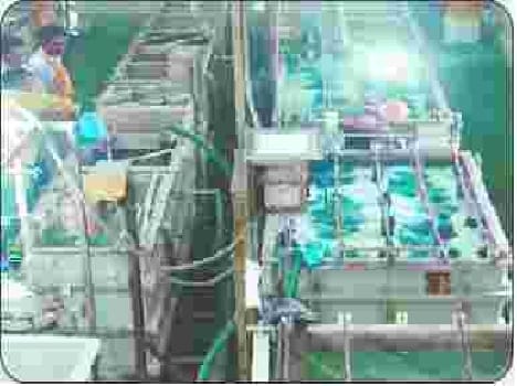 dozen electroplating units sealed
