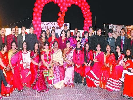 On the eve of Valentine 's Day Husband of Rotary Heritage Night