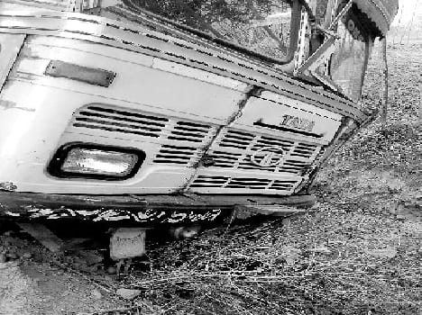 Uncontrollable truck thrashed innocent mother and son's death