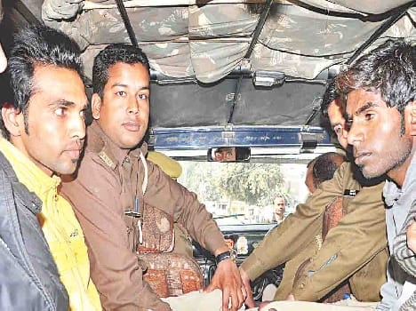 two arrested in shahrukh murder case