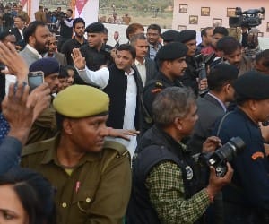 CM akhilesh yadav at tourism day.