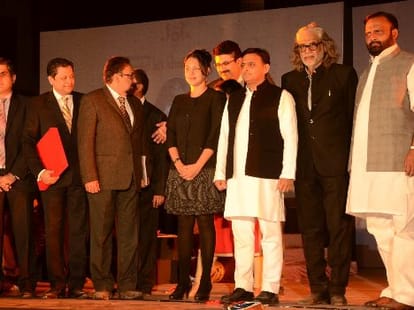 CM akhilesh yadav at tourism day.