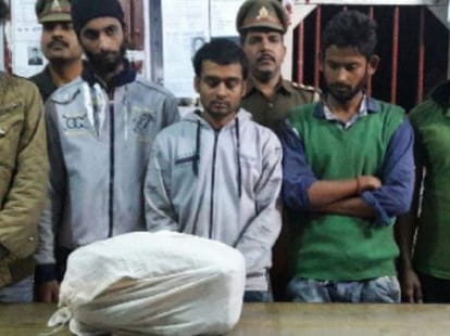 studnets caught with fake currency.