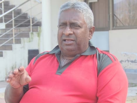 Oman national cricket team coach duleep mendis.