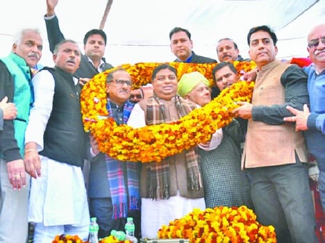 BJP rally showed out strength