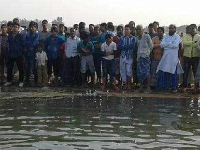 three drown in river saryu.