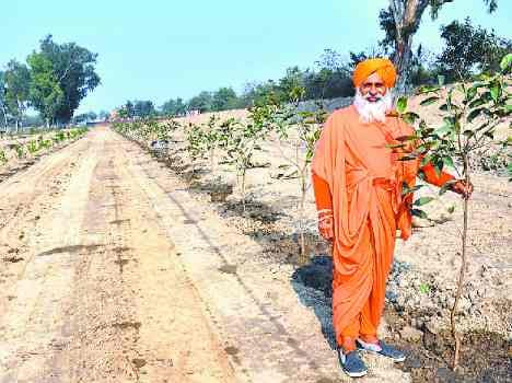 herbal garden will plant on sultanpur lodhi railway station land