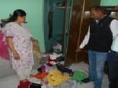 Health workers Burglars flown sleep