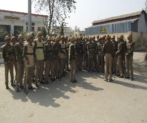 PAC deploy in nanisar uttarakhand.