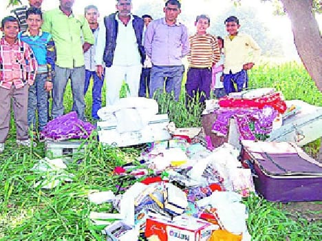 Two homes of millions stolen