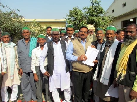 Problems raised by farmers in panchayat