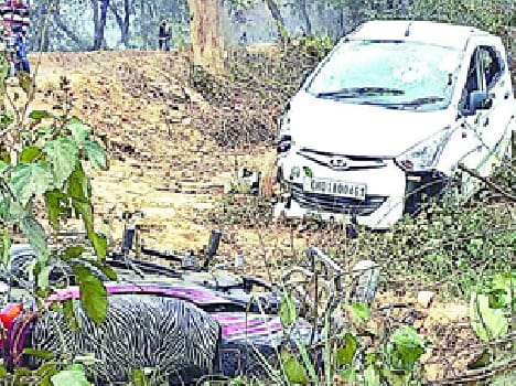 Two killed in accident , 15 injured