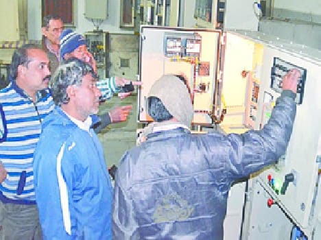 The fault cuts power