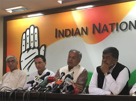 Congress slam BJP for threatening Mediapersons