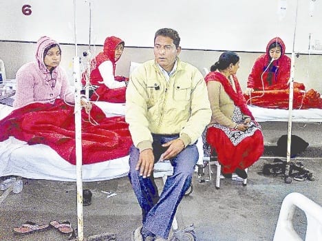 JNV basohli 22 children diarrhea