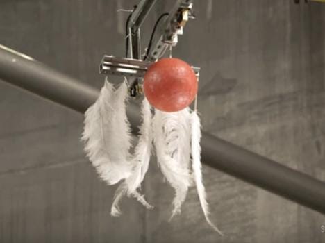 interesting experiment on Galileo's falling object rule.