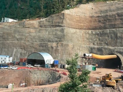 The longest tunnel in the country